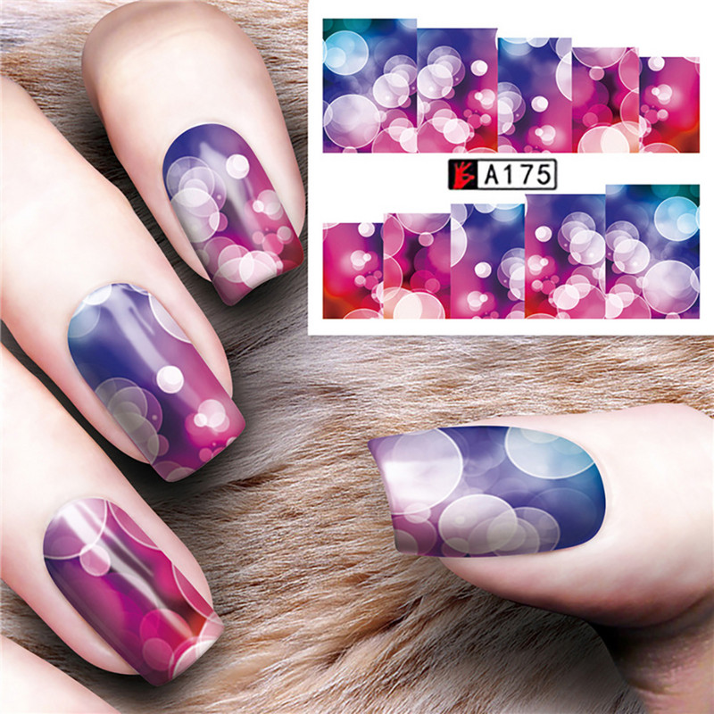 Čarobni klizači zvjezdanog neba za nokte Nail Art Decoration Cool i intenzivne boje Naljepnice za nokte Space Nebula Naljepnice za nokte