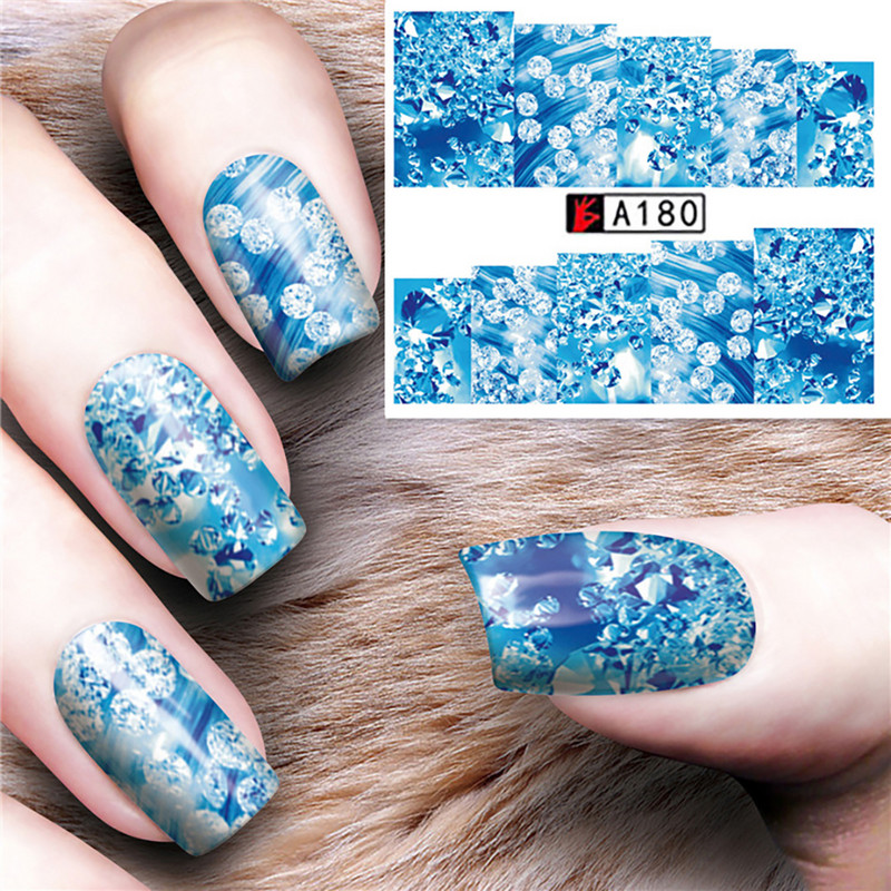 Čarobni klizači zvjezdanog neba za nokte Nail Art Decoration Cool i intenzivne boje Naljepnice za nokte Space Nebula Naljepnice za nokte