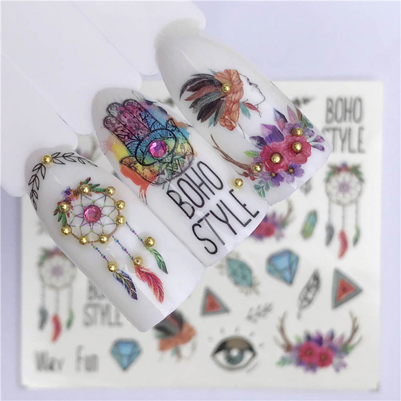 Čarobni klizači zvjezdanog neba za nokte Nail Art Decoration Cool i intenzivne boje Naljepnice za nokte Space Nebula Naljepnice za nokte