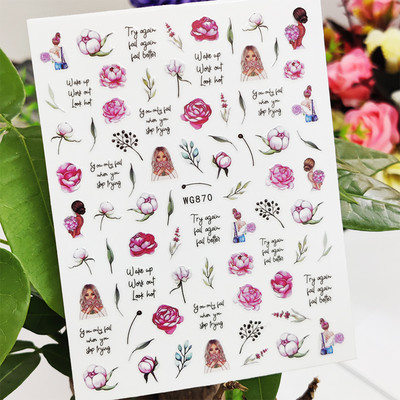 3D αυτοκόλλητα για νύχια Space Astronaut Planet Σχέδιο Διαστημόπλοιο Διακοσμητικά νυχιών Διακόσμηση μανικιούρ Αυτοκόλλητα Αξεσουάρ μεμβράνη νυχιών Decal