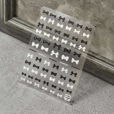 Kiváló minőségű aranyos szerelem csillag virág 5D csúszkák körmökhöz Rajzfilm Bear Ragasztó körömdíszítés matrica tippek Kiegészítők