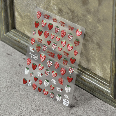 Kiváló minőségű aranyos szerelem csillag virág 5D csúszkák körmökhöz Rajzfilm Bear Ragasztó körömdíszítés matrica tippek Kiegészítők