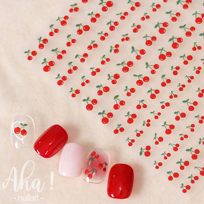 1 ΤΕΜ Αχα! Αυτοκόλλητο INS Ultra-Thin Nail Tessellated,Checker,Rainbow,Flower Slider Decals for Acrylic Nails Decorations Αυτοκόλλητα