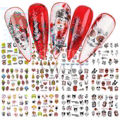 12 buc. Autocolante sexy pentru unghii cu leopard, zebră, tigru, piele de animale sălbatice, glisoare de apă pentru unghii, accesorii pentru manichiură Instrument BEBN1225-1584