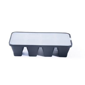 4/6/8 Grid Ice Tray Mold Box Επαναχρησιμοποιήσιμο Δίσκος σιλικόνης Καλούπι για παγάκια με αφαιρούμενο καπάκι Mold DIY Ice Maker Θήκη για παγάκια