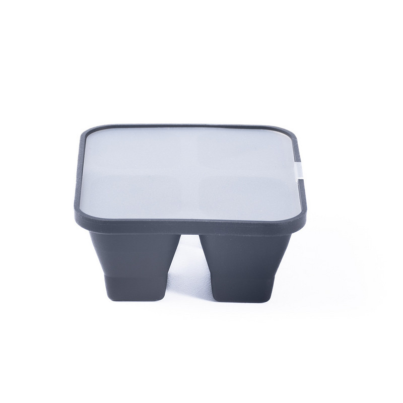 4/6/8 Režģa ledus paplātes veidņu kaste Atkārtoti lietojama paplāte Silikona ledus kubiņu veidne ar noņemamu vāku Veidne DIY ledus veidotāja ledus kubiņu paliktnis