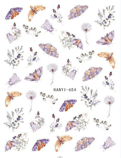 Αυτοκόλλητα νυχιών γεωμετρικές γραμμές Λευκό κίτρινο μαργαρίτα ηλιοτρόπια γράμματα πίσω κόλλα αυτοκόλλητα νυχιών Διακόσμηση για συμβουλές νυχιών ομορφιά