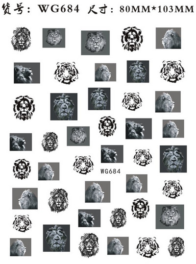 3D-pokker Disain Küünekunsti kleebised Mängukaardid Küüneliimiga kaunistused Labidad Punased Südamed Küünekleebised Armsad küünekujundused