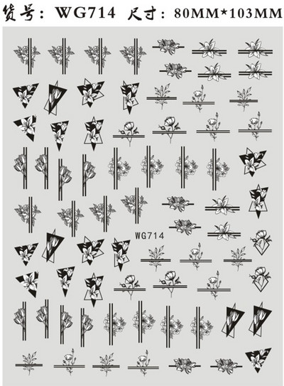 3D-pokker Disain Küünekunsti kleebised Mängukaardid Küüneliimiga kaunistused Labidad Punased Südamed Küünekleebised Armsad küünekujundused