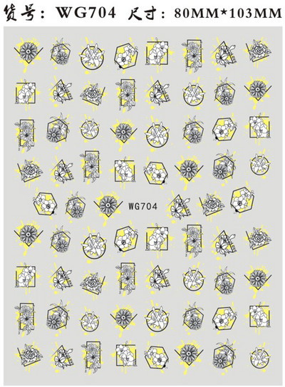 3D-pokker Disain Küünekunsti kleebised Mängukaardid Küüneliimiga kaunistused Labidad Punased Südamed Küünekleebised Armsad küünekujundused