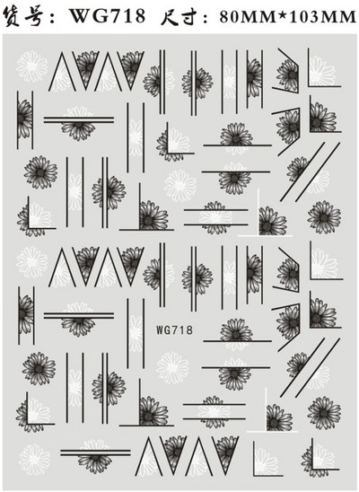 3D-pokker Disain Küünekunsti kleebised Mängukaardid Küüneliimiga kaunistused Labidad Punased Südamed Küünekleebised Armsad küünekujundused