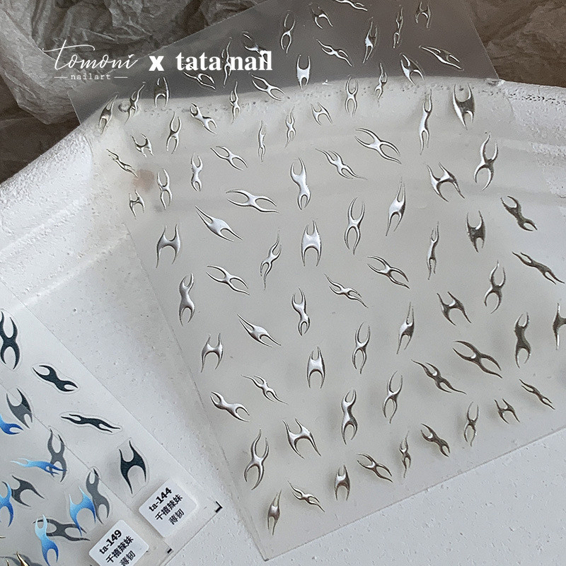 Χρυσό Ασημί Spice Girl Hottie New Bronzing Αυτοκόλλητα Νυχιών υψηλής ποιότητας Αυτοκόλλητα Νυχιών Διακοσμητικά Νυχιών Αυτοκόλλητα Νυχιών Σχέδιο TA-146