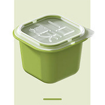 Jégtömb forma puha fedelű jégdoboz fedéllel barkácsolt gyümölcstej fagylaltkészítő hűtőszekrény jégtároló doboz nyári jégformák tálca