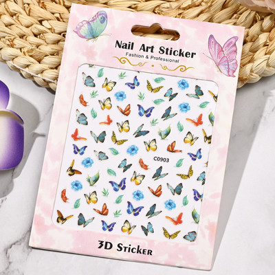 1 tk läbipaistvad mulliga küünekleebised ümmargused südamekujulised reljeefsed mullid disain 3D kleebised küünekleebised maniküüri kaunistused NK14