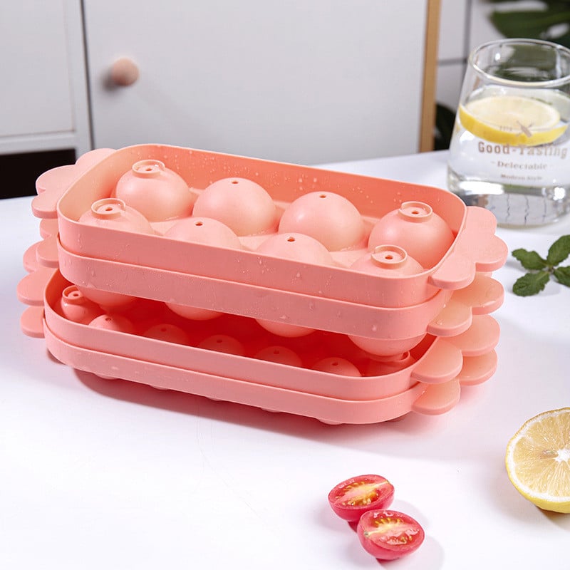 8 Grid/26 Grid Ice Cube Mold Mold Diy παγοθήκη με καπάκι Home Ice Cream Bar Party Whisky Cocktail Ice Ball Molds