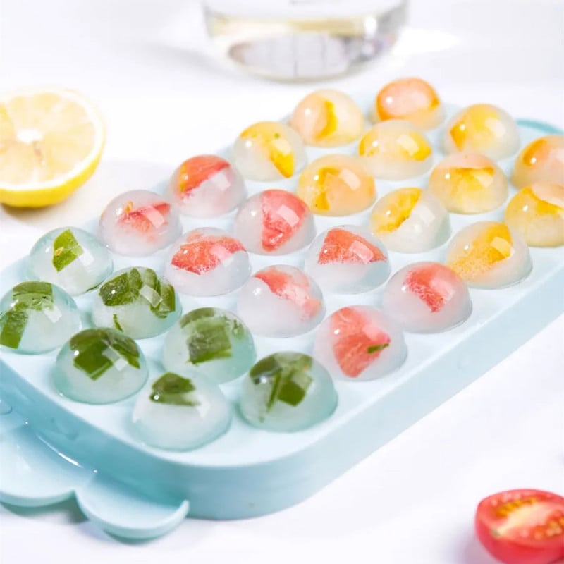 8 Grid/26 Grid Ice Cube Mold Mold Diy παγοθήκη με καπάκι Home Ice Cream Bar Party Whisky Cocktail Ice Ball Molds