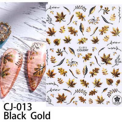 Nail Art matricák Geometria Virág Körömmatrica Kiegészítők Csúsztatók körmökhöz Design Dekoráció Fólia Körömdíszítés Kiegészítők