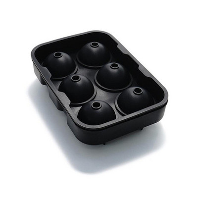 Golyós négyzet alakú, gyémánt alakú jégkockaforma whisky-boros hűtési jégkészítő, újrafelhasználható jégkocka-forma fagyasztóhoz és fedélhez