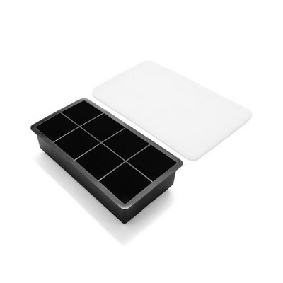 Golyós négyzet alakú, gyémánt alakú jégkockaforma whisky-boros hűtési jégkészítő, újrafelhasználható jégkocka-forma fagyasztóhoz és fedélhez