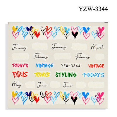 2023 ÚJ Körömmatrica Női Arc Vázlat Absztrakt Kép Szexi Lány Nail Art Öntapadó Matricák Tetoválások Csúsztatók Manikűr Barkácseszközök