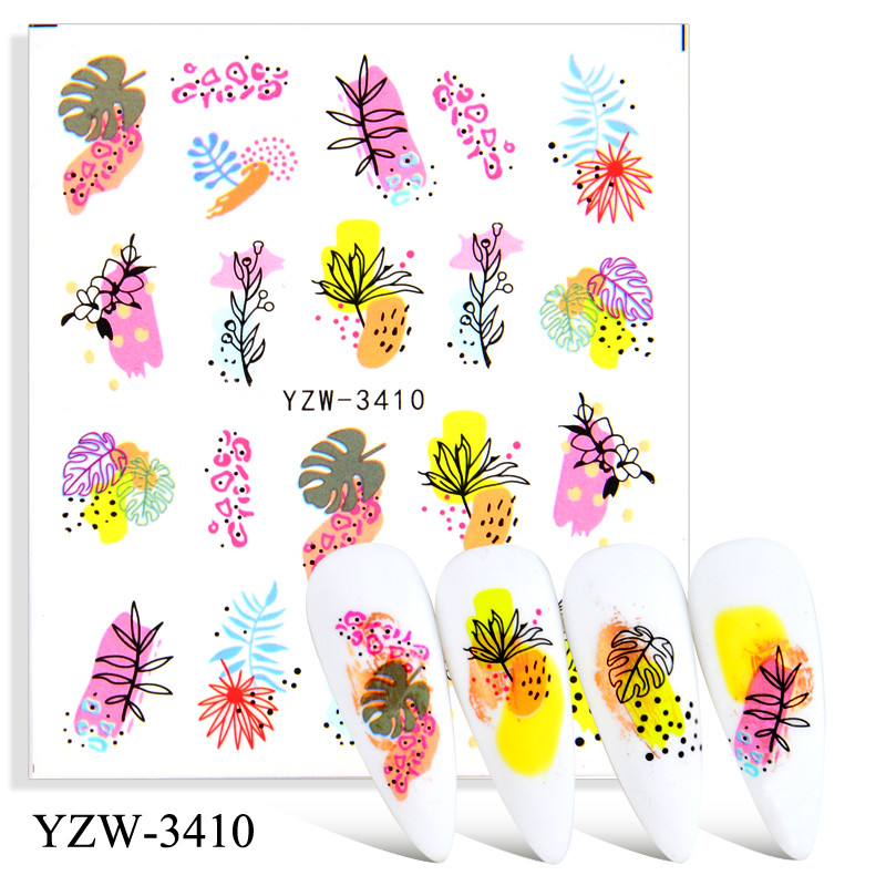 2023 ÚJ Körömmatrica Női Arc Vázlat Absztrakt Kép Szexi Lány Nail Art Öntapadó Matricák Tetoválások Csúsztatók Manikűr Barkácseszközök