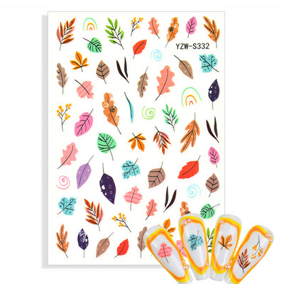 3D matricák a körmökön Geometria Hold Nap köröm matrica Pillangó Lotus csúszkák körmökhöz Manikűr Decoraciones Kiegészítők