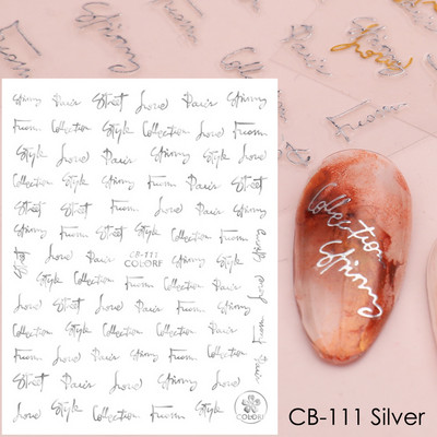 Τρισδιάστατο αυτοκόλλητο για την Ημέρα του Αγίου Βαλεντίνου Χαριτωμένο κορίτσι εραστής επιστολή με συρόμενα αυτοκόλλητα καρτούν Αυτοκόλλητα με πλήρη περιτύλιξη Αξεσουάρ τέχνης νυχιών TRF106