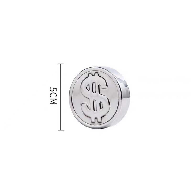 1 vnt apvalios monetos nerūdijančio plieno gėrimo alaus aušintuvas greitai užšaldomas ledo kubelis Akmens vakarėlio baro įrankiai