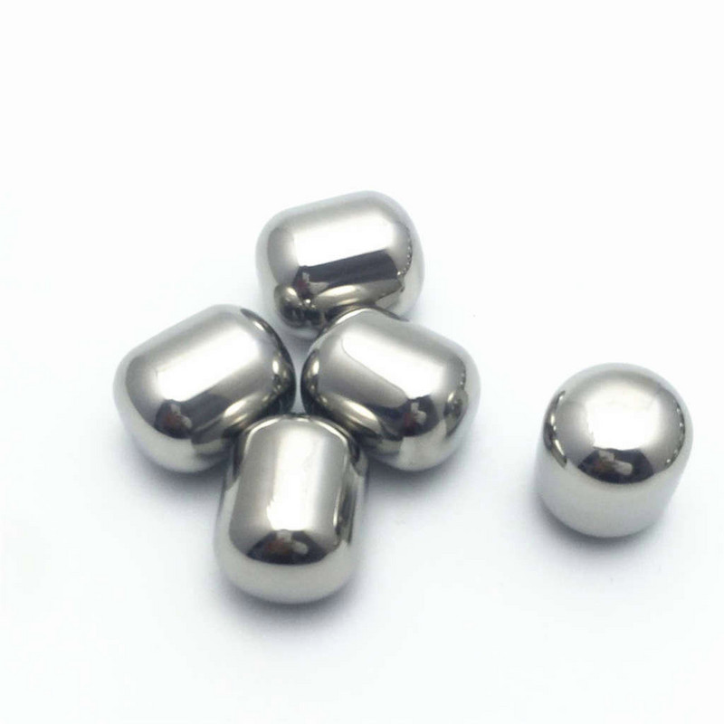 Nerūdijančio plieno ledo kubeliai Daugkartiniai metaliniai akmenys su viskiu išlaiko šaltį