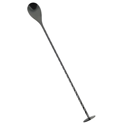 Nerūdijančio plieno aukso juodos šlifavimo lazdelės Šaukštas Srtainer ledo kokteilių lazdelės vaisių baro įrankiai vyno įrankiai