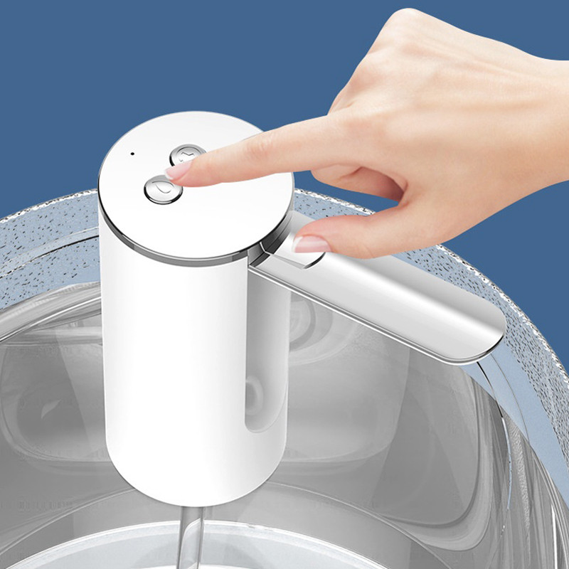 Vandens siurblys buteliuose USB įkraunamas automatinis vandens dozatoriaus siurblys sulankstomas protingas kiekybinis vandens buteliuose siurblys Foy Home