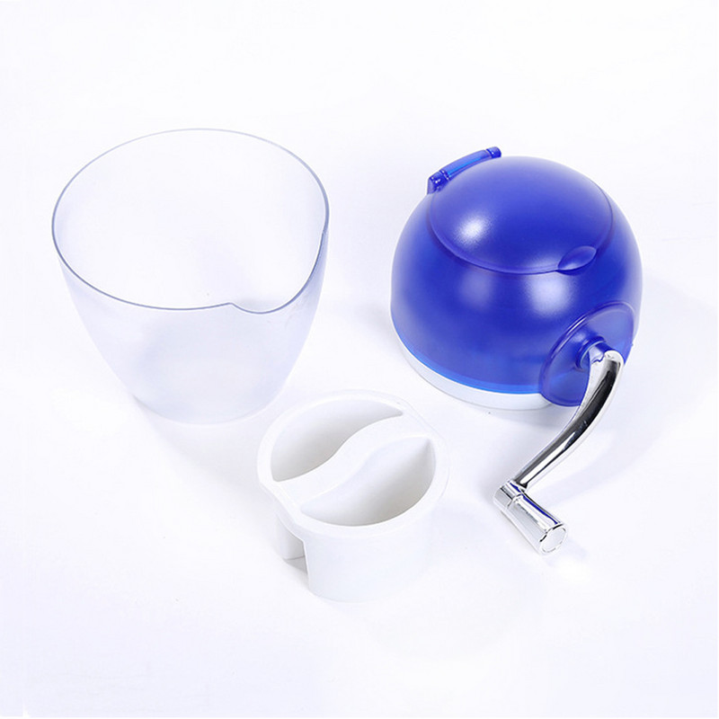 Nešiojamas rankinis švaistiklis rankinis ledo smulkintuvas skustuvas smulkinimo buitinis sniego kūgio gaminimo mašina virtuvės prietaisas