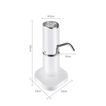 Мини електрически диспенсър за бутилки за вода USB зареждане Преносима водна помпа Автоматичен превключвател Диспенсър за пиене Уреди за пречистване на вода