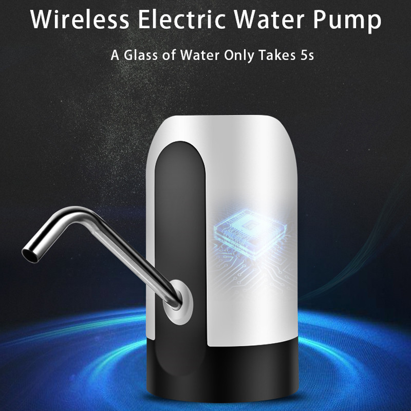 Elektrinis vandens butelio siurblys Automatinis USB įkrovimo butelis Vandens siurblys Profesionalus automatinis jungiklis vandens dozatoriaus siurblys Foy Home