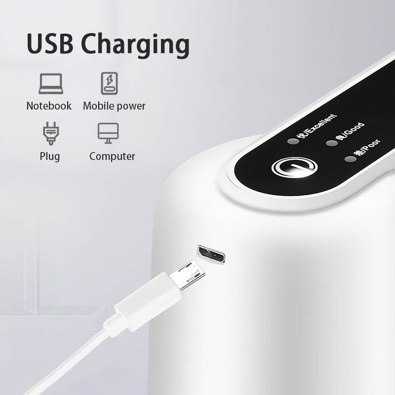 Belaidis vandens balionėlis Automatinis mini vamzdinis vandens elektrinis siurblys USB įkraunamas nešiojamas vandens butelio siurblio gėrimų dozatorius