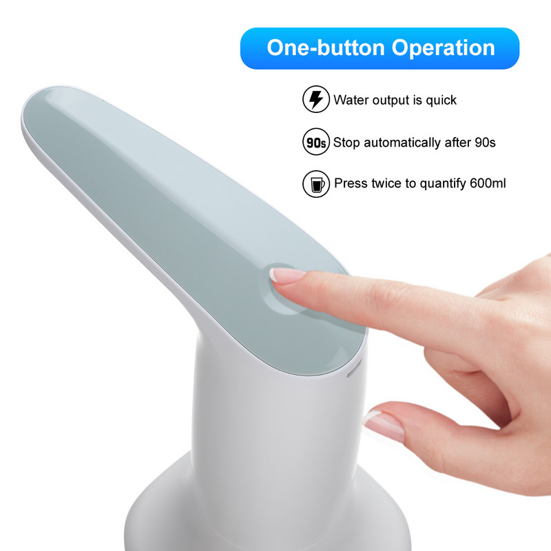 Automatinis elektrinis vandens dozatorius Išmanusis vandens siurblys Vandens butelis galonų geriamojo butelio jungiklis vandens valymo įrenginiai