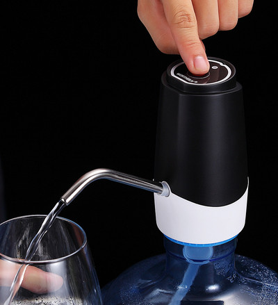 Veepudeli pumba USB laadimine automaatne joogiveepump kaasaskantav elektriline veejaoturi lüliti veepumpamisseadme jaoks