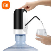 Pompă electrică pentru dozator de apă Xiaomi Pompă automată pentru sticle de apă Pompă de apă cu încărcare USB Dozator cu un singur clickSwitch pentru pompă de băutură