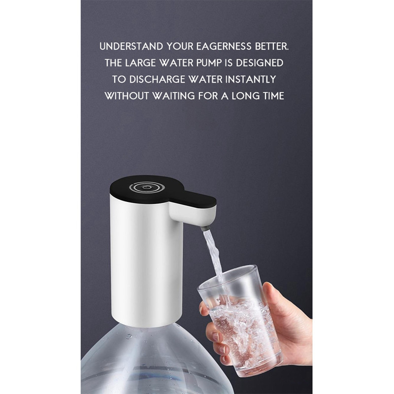 Elektromos vízszivattyús automata gombos adagoló Érintővezérlésű palack ivókapcsoló USB töltő kellékek otthonra