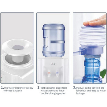 Αντλία διανομής ζεστού νερού, ηλεκτρική αντλία πόσιμου νερού, φορητή αυτόματη αντλία μπουκαλιών νερού για μπουκάλι 2-5 γαλονιών