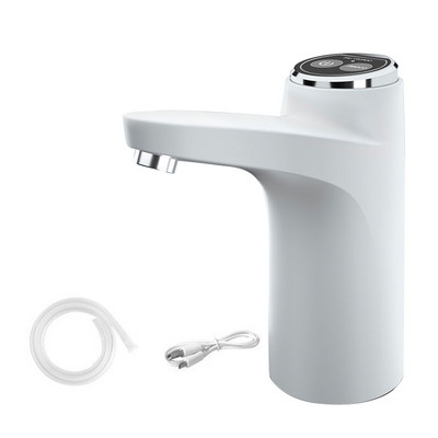 Elektrinis vandens galonų butelio siurblys Automatinis vandens dozatoriaus siurblys 19 litrų Smart Touch Control stalinis vandens siurblys USB įkrovimas