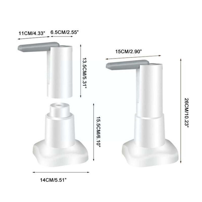 Intelligens vizespalack-szivattyú adagoló háztartási asztali elektromos vízadagoló automata ivóvízszivattyú 5 gallonos Bot G1E0 számára