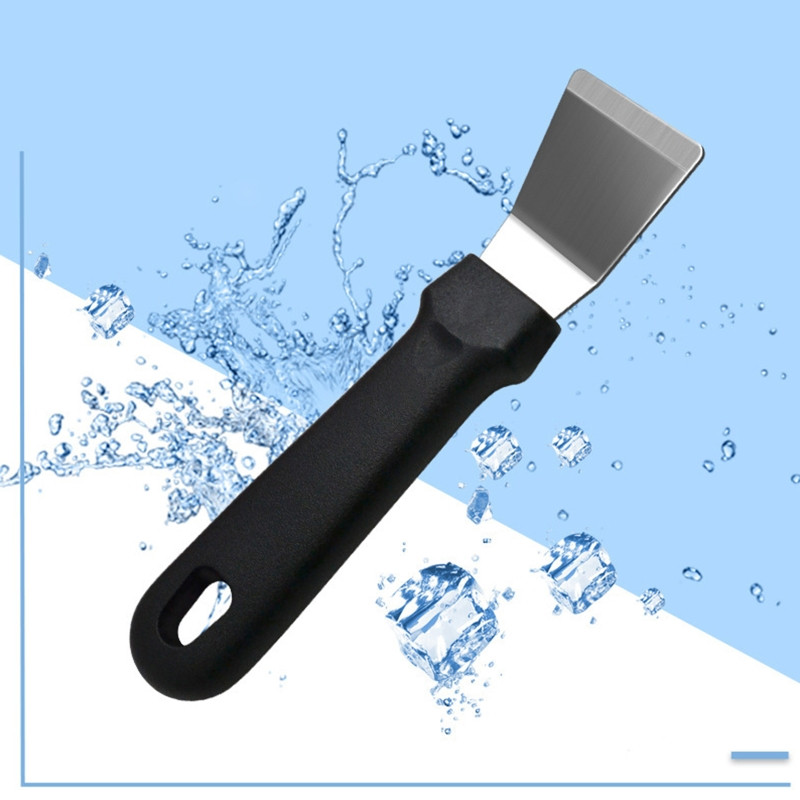 Valymo grandiklis orkaitėms viryklėms indukcinė kaitlentė nerūdijančio plieno daugiafunkcis grandiklis su plastikine rankena