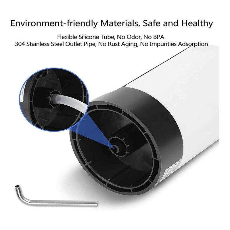 Veepudeli jaotur veepudeli pump USB laadimine automaatne joogiveepump kaasaskantav elektriline veeautomaat