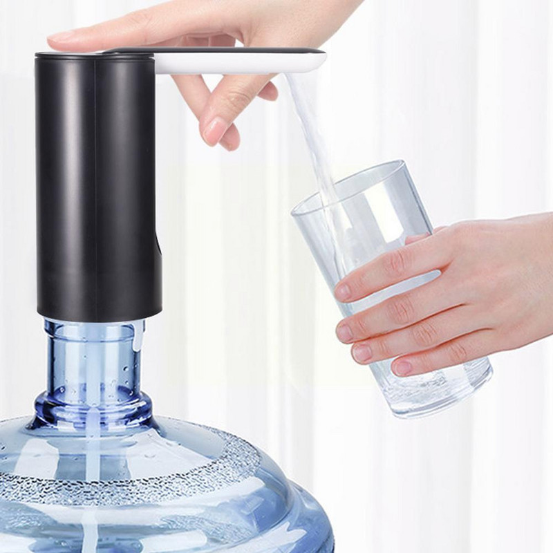 Pumpa za bocu vode Sklopiva pumpa za vodu USB automatska kućna kontrola Električni dozator Pumpa za doziranje Prijenosni gumb za vodu Ga W7J0