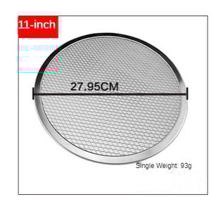Aliuminio sutirštintos picos kepimo skardos tinklelis Virtuvės picos įrankis Picos grilio įrankis Picos tinklelio tinklelis Tinka kepimo formų priedai