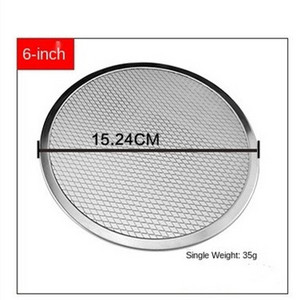 Aliuminio sutirštintos picos kepimo skardos tinklelis Virtuvės picos įrankis Picos grilio įrankis Picos tinklelio tinklelis Tinka kepimo formų priedai