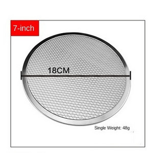 Aliuminio sutirštintos picos kepimo skardos tinklelis Virtuvės picos įrankis Picos grilio įrankis Picos tinklelio tinklelis Tinka kepimo formų priedai