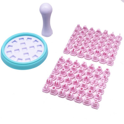 Numbritähed küpsise tempel Fondant lõikur küpsis DIY tööriist Kohandatud kirjavormid küpsised koogi kaunistamiseks tööriistad kondiitritoodete küpsetusvorm