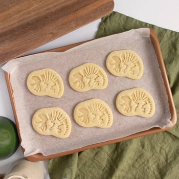 New Dinosaur Cookie Cutters Mold Dinosaur Biscuit Refassing Mold Sugarcraft Επιδόρπιο Φόρμα ψησίματος Κέικ Αξεσουάρ κουζίνας